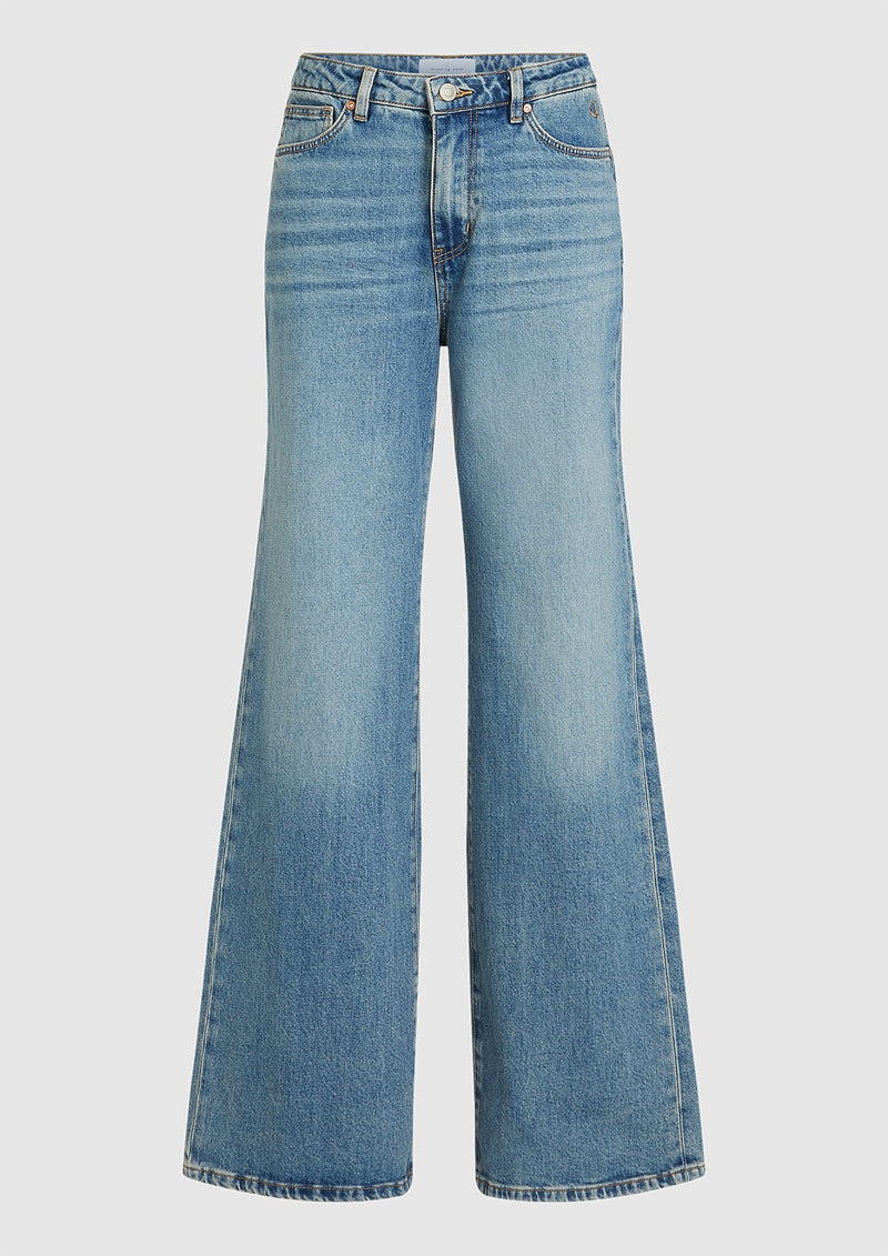 Meisjes MADDY DENIM van Circle of Trust in de kleur Spell blue wash in maat 176.