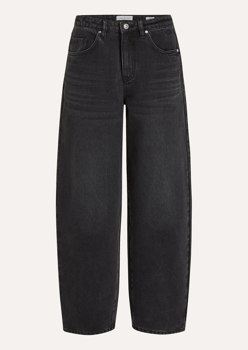 Meisjes ARIA DENIM van Circle of Trust in de kleur Nero wash in maat 176.