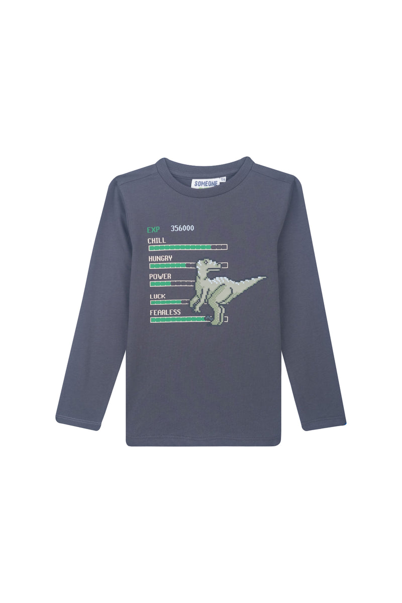 Someone T-shirt long sleeves GAMEOVER-SB-03-F