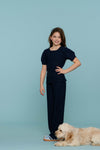 Meisjes Top comfy van Geisha in de kleur Navy in maat 176.