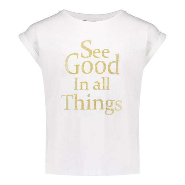 Geisha T-shirt see good glitter