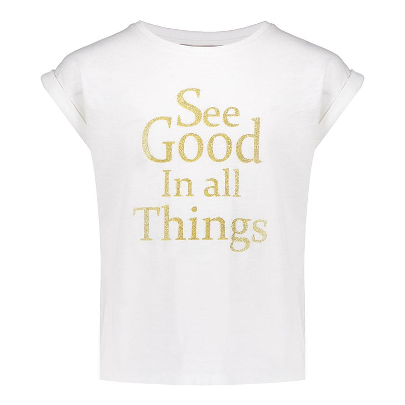 Geisha T-shirt see good glitter