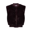 Geisha Gilet fur with rib