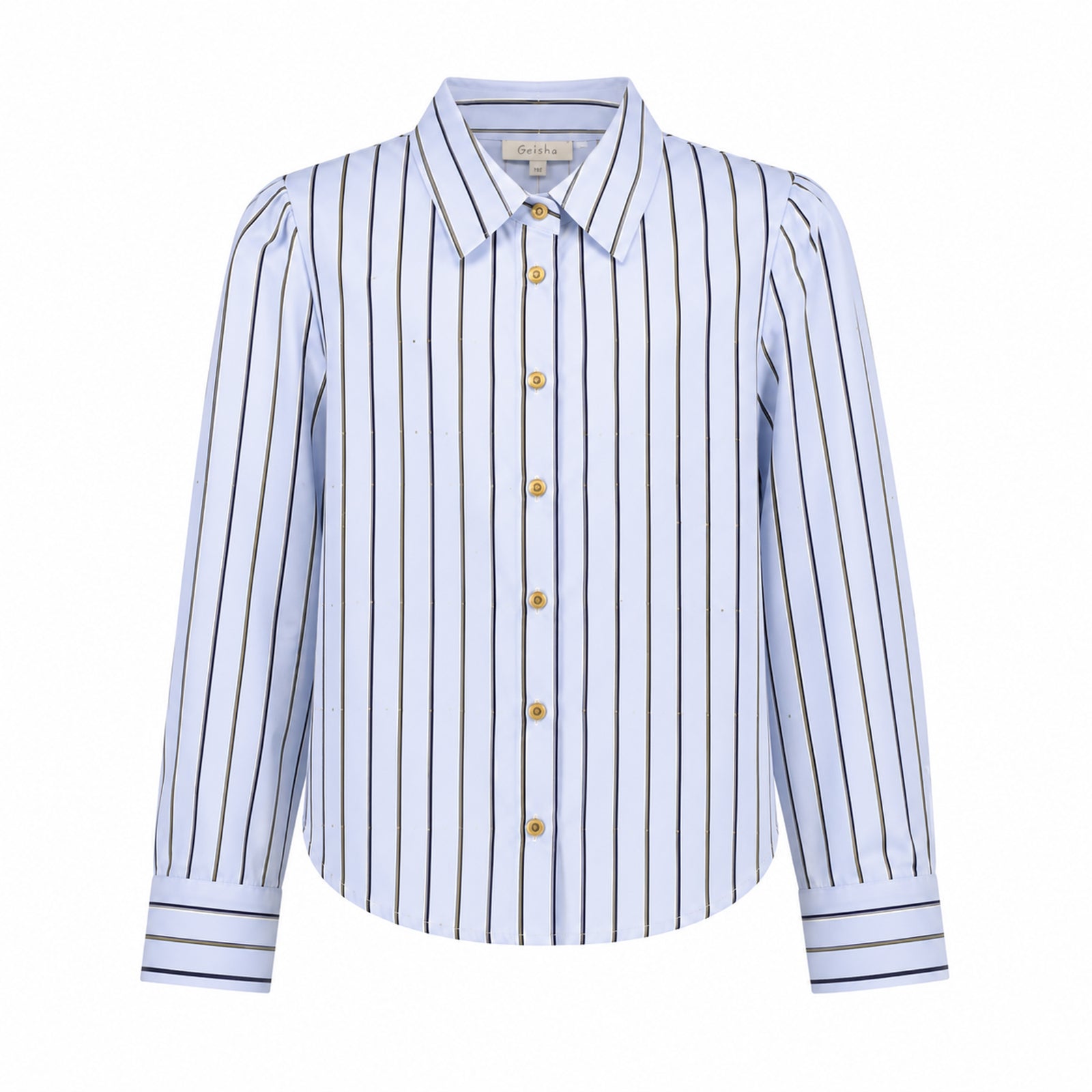 Geisha Blouse rhinestones stripe