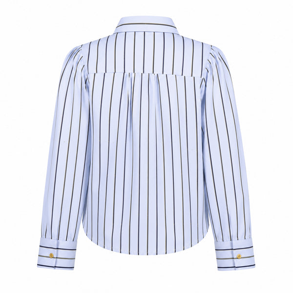 Geisha Blouse rhinestones stripe
