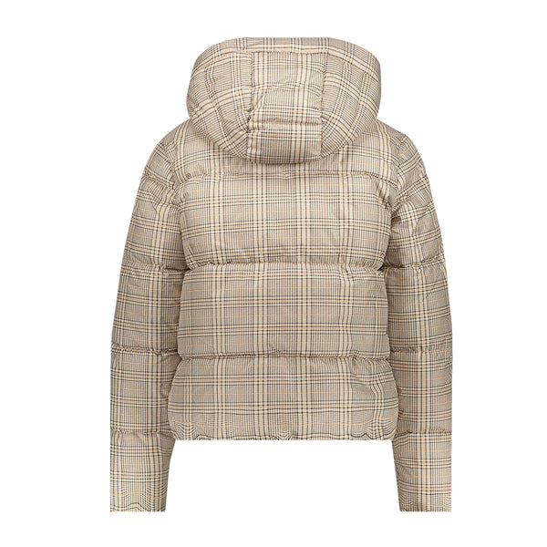 Geisha Jacket check with hood
