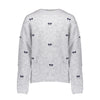 Geisha Pullover little bow embroidery