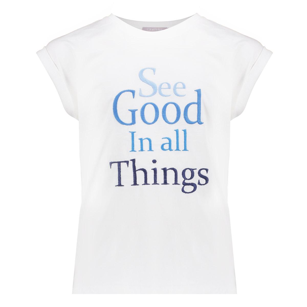 Geisha T-shirt see good in all things