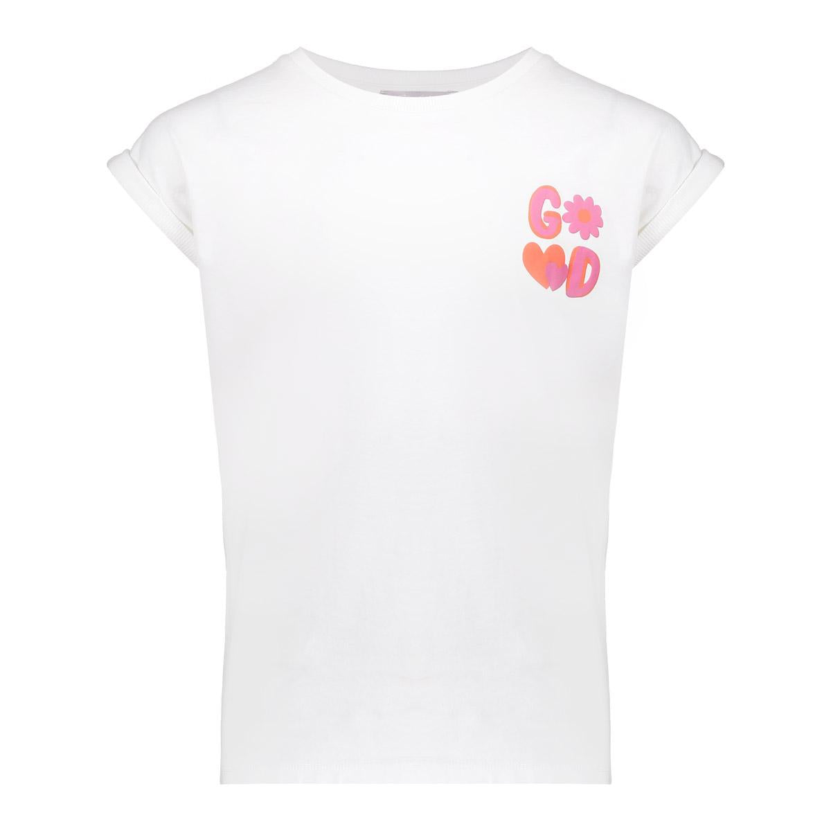 Geisha T-shirt puff print back