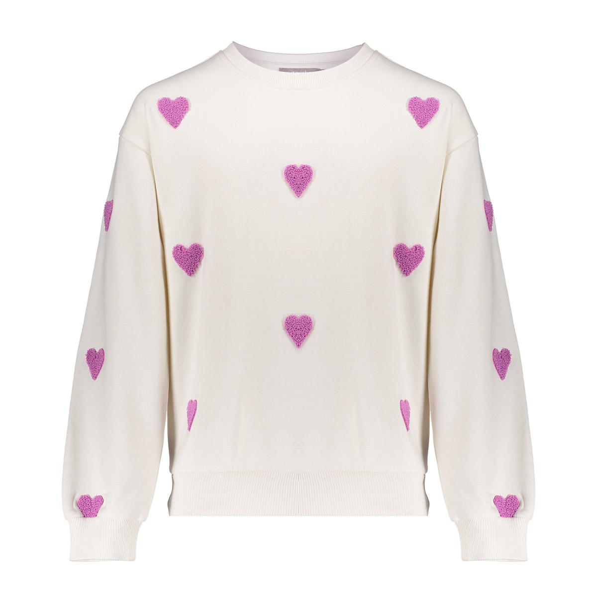 Geisha Sweater hearts terry