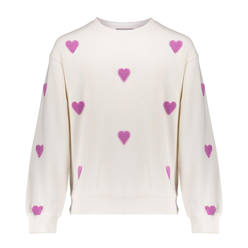 Geisha Sweater hearts terry