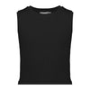 Geisha Top rib cropped sleeveless