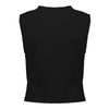 Geisha Top rib cropped sleeveless