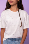Geisha T-shirt rhinestones