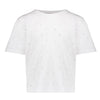 Meisjes T-shirt rhinestones  van Geisha in de kleur Off-white/blue in maat 176.