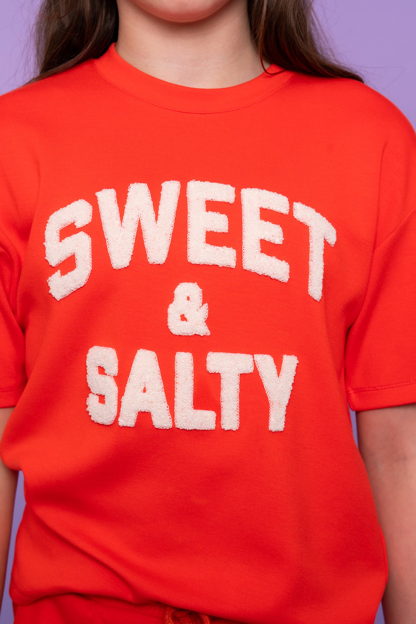 Geisha T-shirt scuba toweling ss