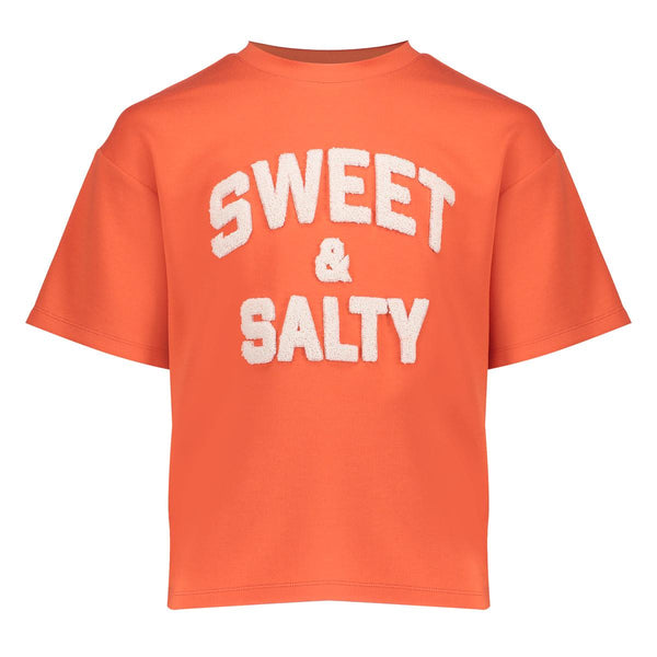 Geisha T-shirt scuba toweling ss