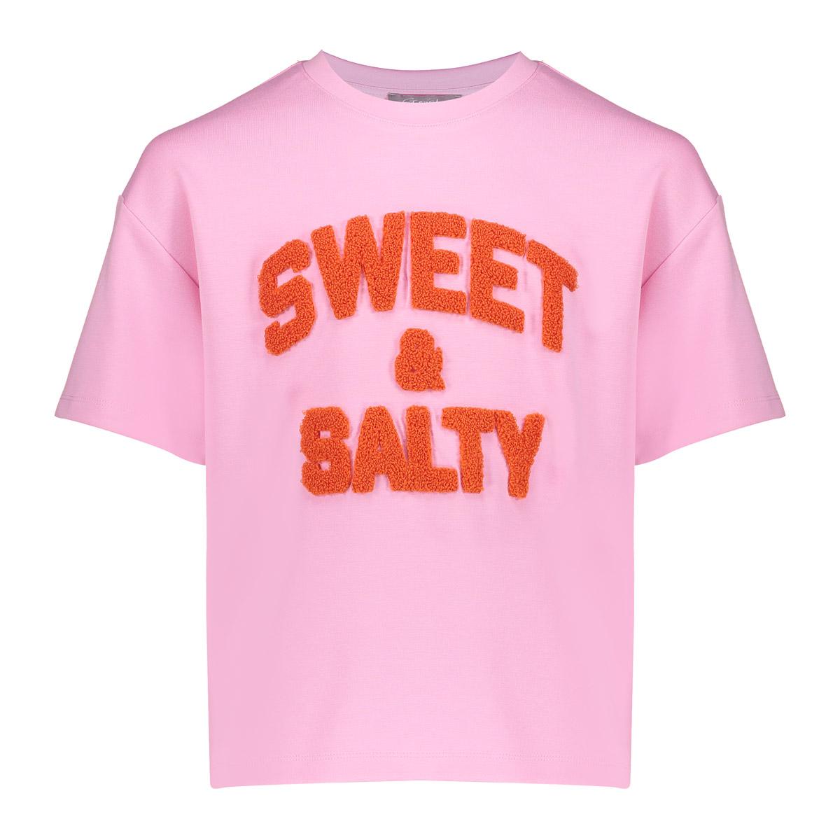 Geisha T-shirt scuba toweling ss