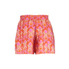Meisjes Short wide all over print  van Geisha in de kleur Mandarine red/ecru/blush in maat 176.