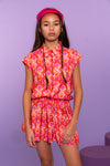 Geisha Blouse all over print