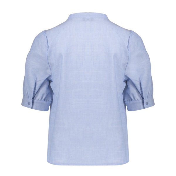 Geisha Blouse chambray ss