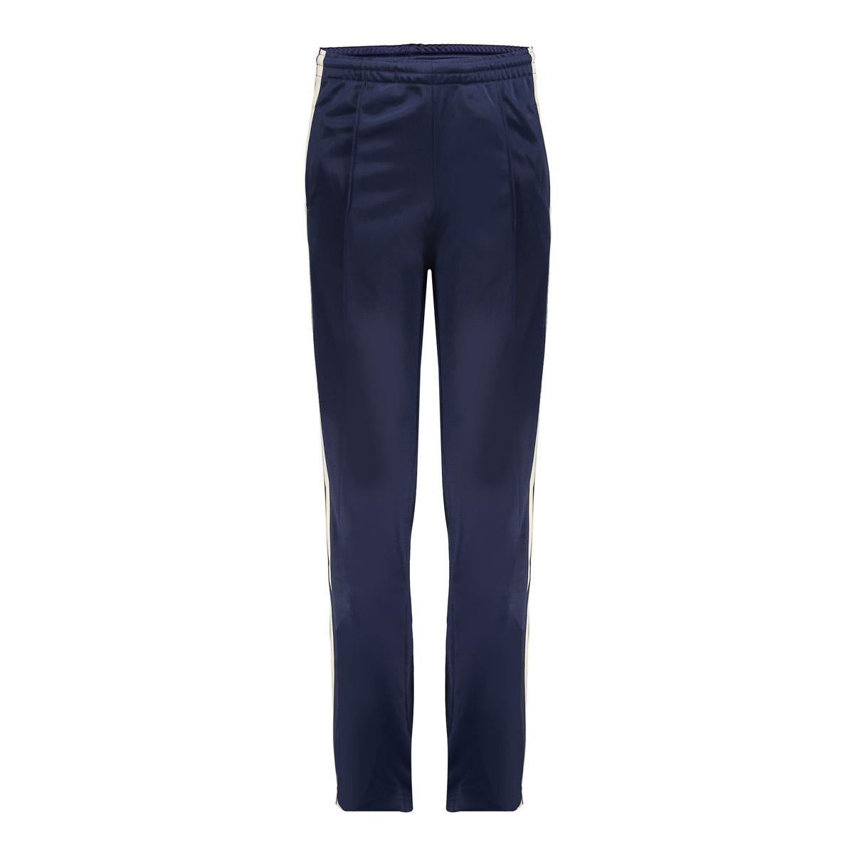 Meisjes Track pants stripe  van Geisha in de kleur Navy in maat 176.