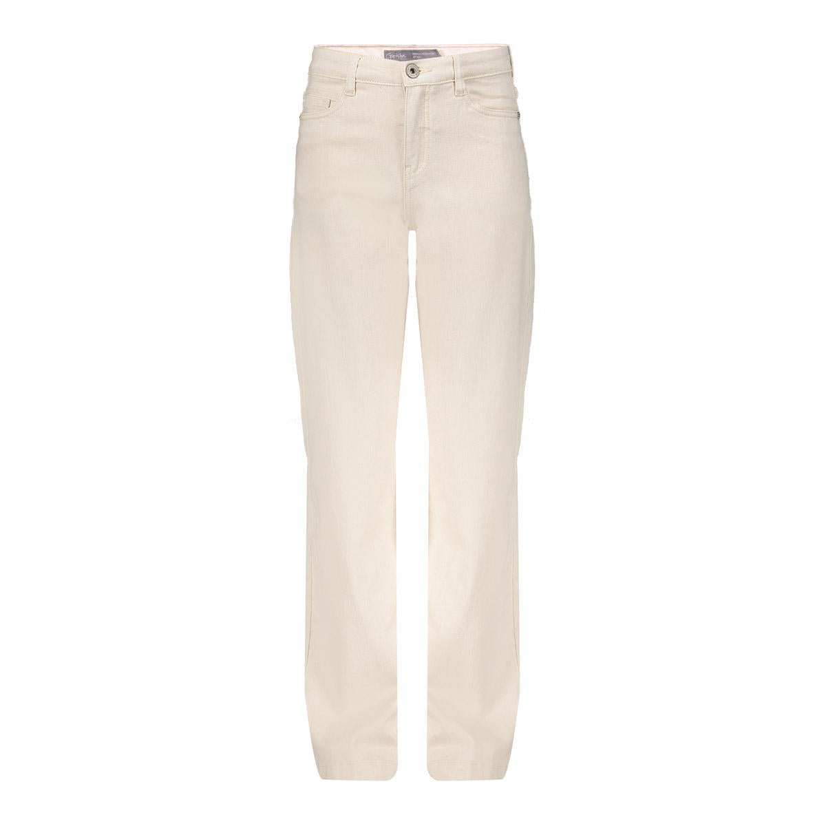 Geisha Jeans wide linen mix