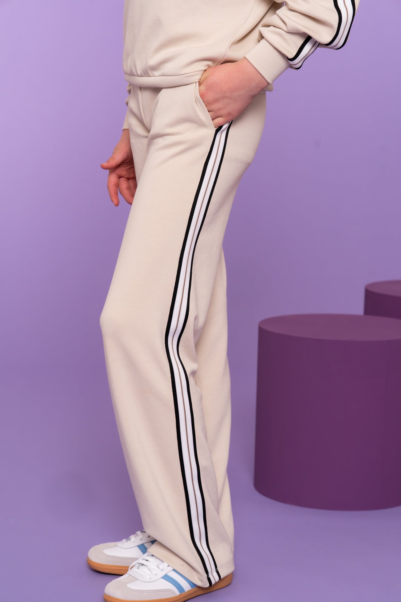 Geisha Pants scuba with tape