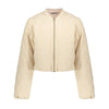 Meisjes Jacket padded balloon sleeve  van Geisha in de kleur Sand in maat 176.