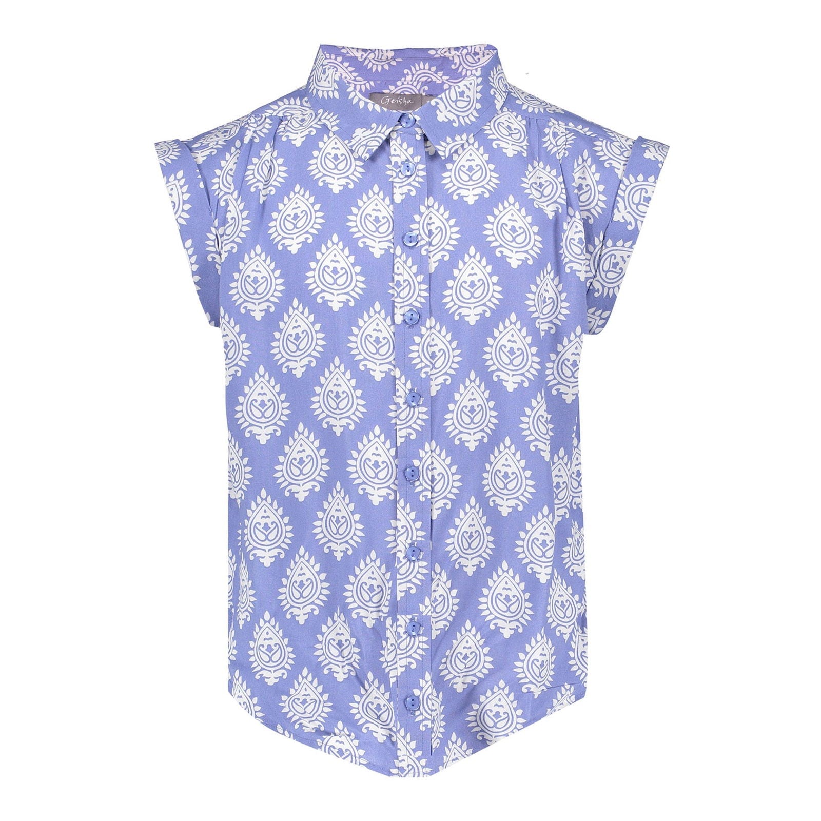 Geisha Blouse ss big print