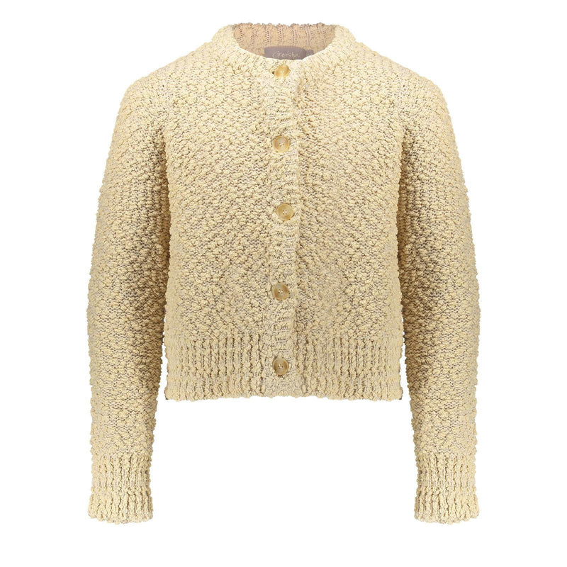 Geisha Cardigan popcorn - Bubbles & Bo