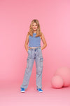 Geisha Cargo jeans - Bubbles & Bo