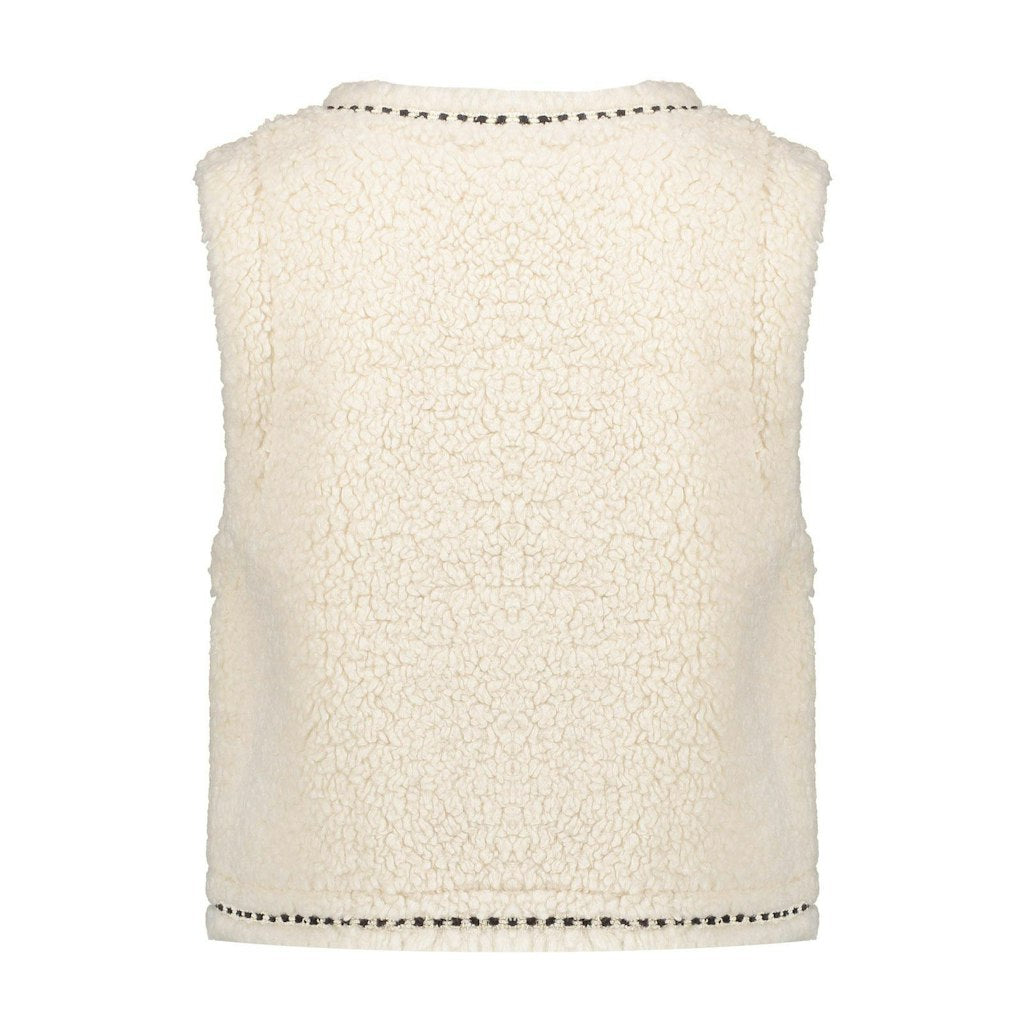 Geisha Gilet Teddy embroidery - Bubbles & Bo