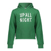 Geisha Hoody Up All Night Green - Bubbles & Bo