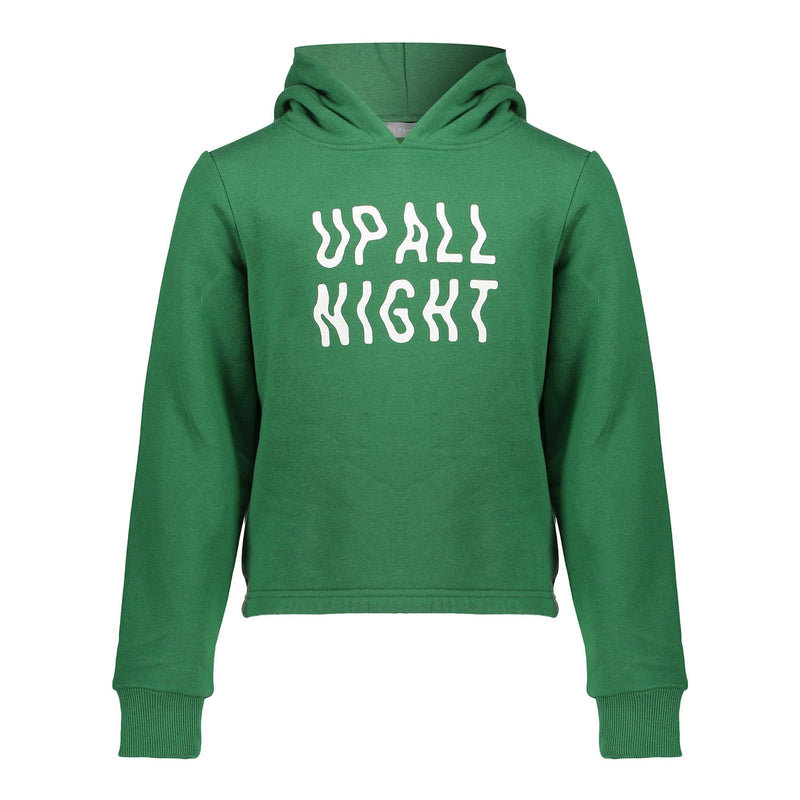 Geisha Hoody Up All Night Green - Bubbles & Bo