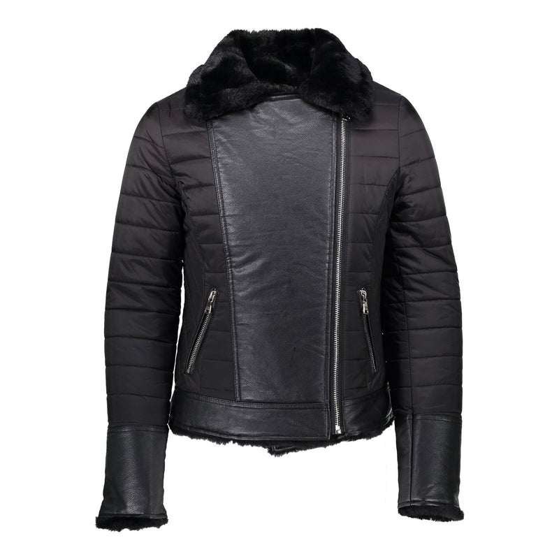 Geisha Jacket reversible with fur collar - Bubbles & Bo