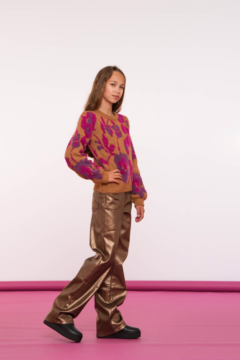 Geisha Jeans copper wide leg - Bubbles & Bo