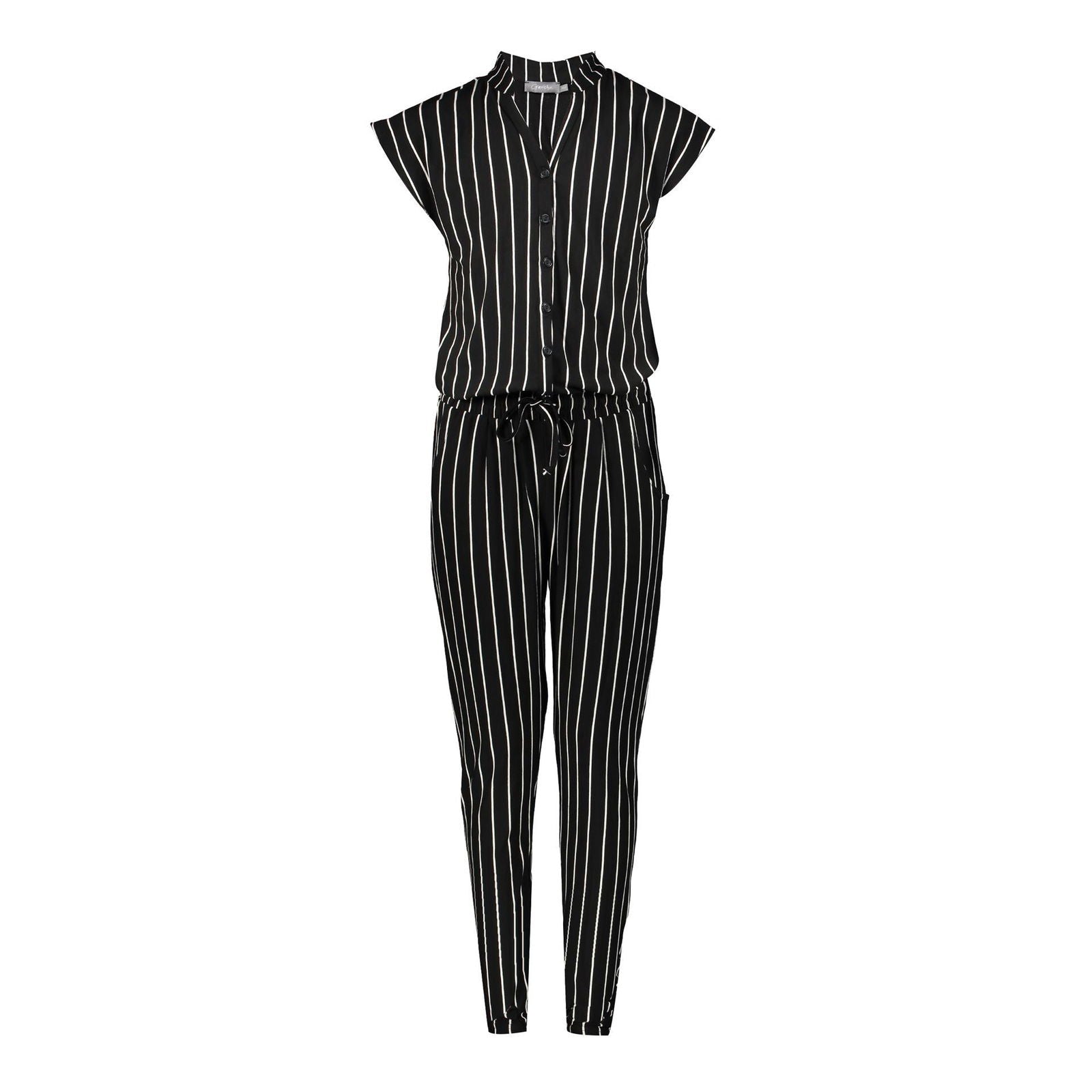 Geisha Jumpsuit Striped - Bubbles & Bo