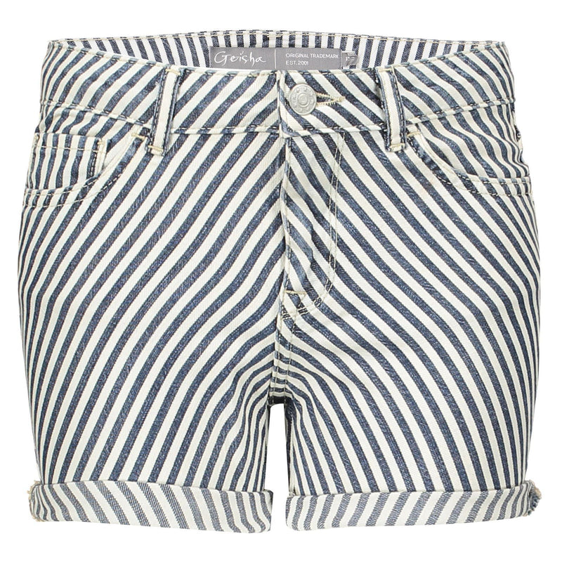 Geisha Short Bias Stripes - Bubbles & Bo