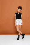 Geisha Shorts Striped With Strap - Bubbles & Bo