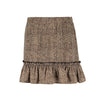 Geisha Skirt tapered minimal print - Bubbles & Bo