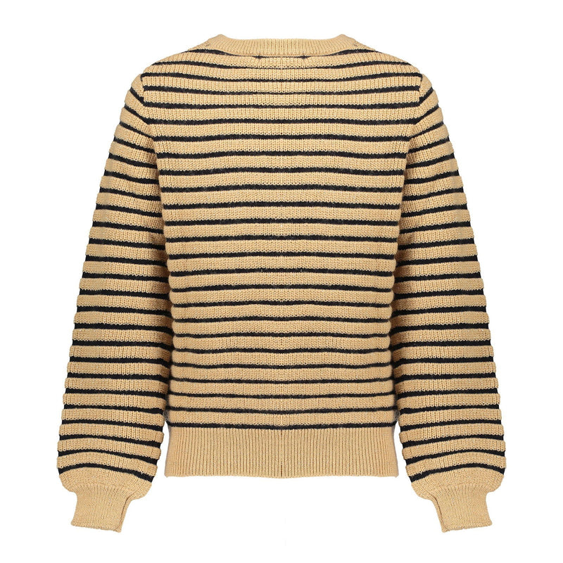 Geisha Stripe lurex pullover - Bubbles & Bo