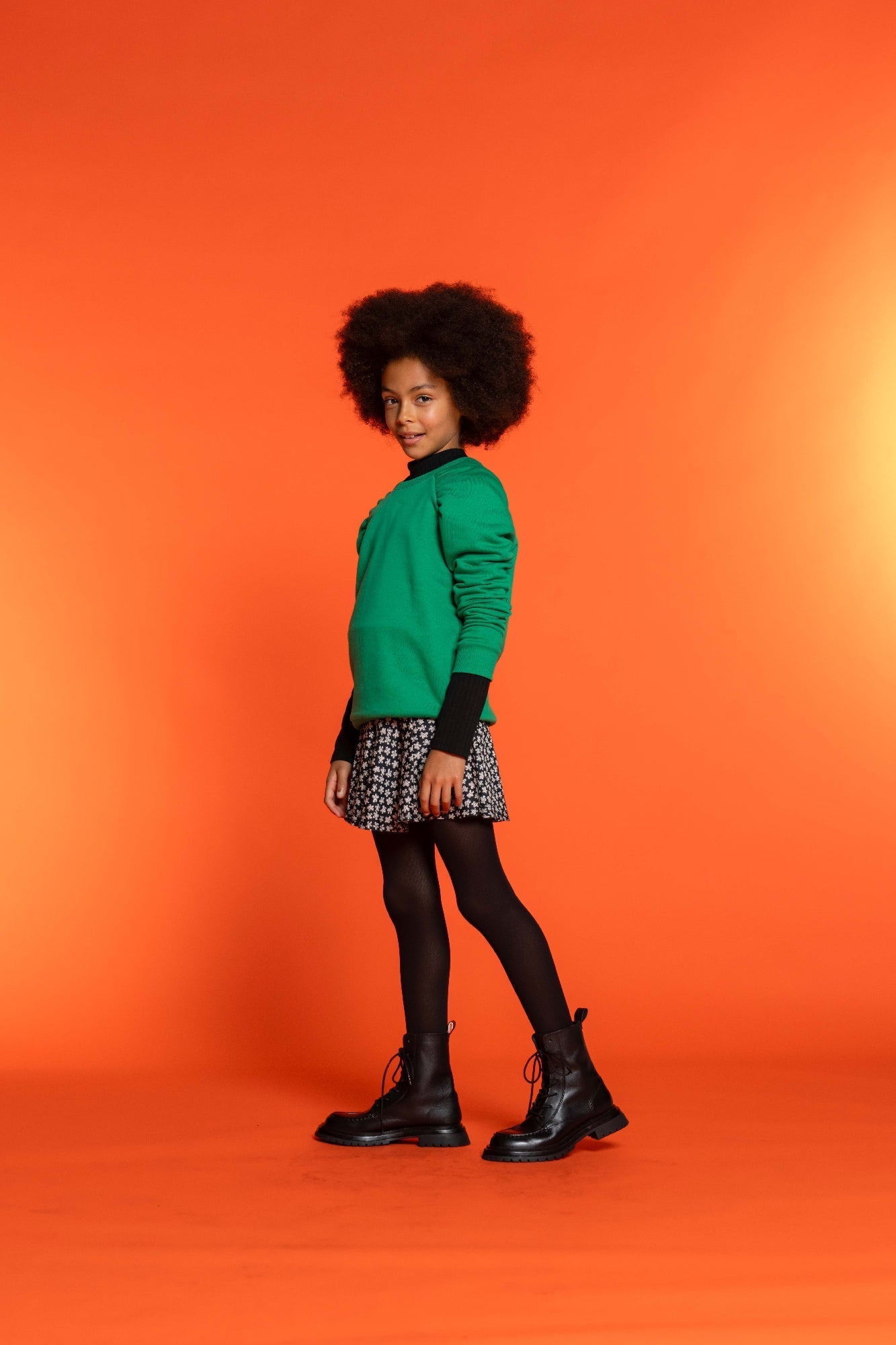 Geisha Sweater pleads at arm - Bubbles & Bo