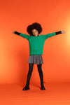 Geisha Sweater pleads at arm - Bubbles & Bo