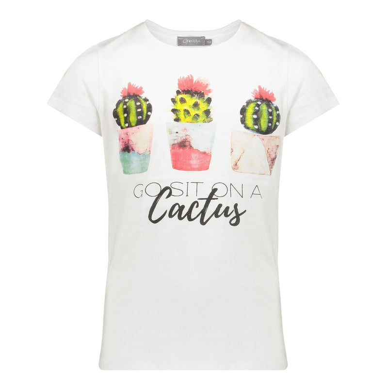 Geisha T-Shirt "Cactus" S/S - Bubbles & Bo