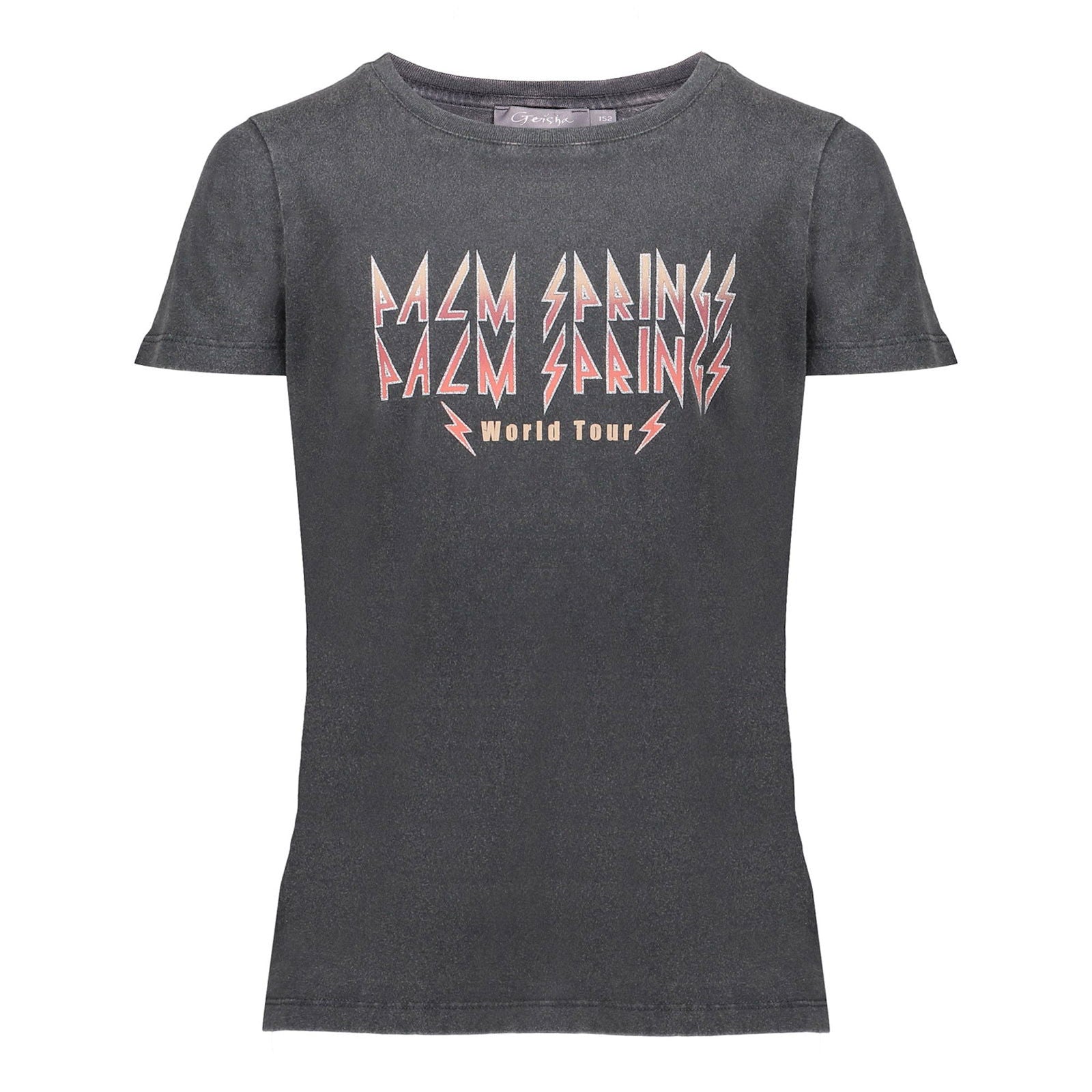 Geisha T-shirt Palm Springs acid dyed