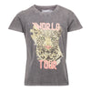 Geisha T-shirt acid dyed tiger head s/s - Bubbles & Bo