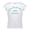 Geisha T-shirt embroidered text - Bubbles & Bo
