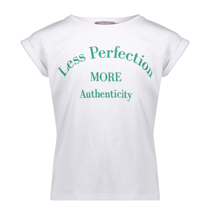 Geisha T-shirt embroidered text - Bubbles & Bo
