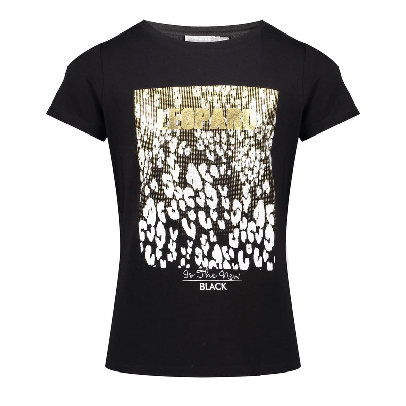 Geisha T-shirt "leopard" s/s - Bubbles & Bo